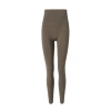 Cloud-like shark pants for women's outerwear, autumn and winter brushed Barbie pants, coffee-colored high-waisted, belt-cinching and hip-lifting yoga base tights Item Picture